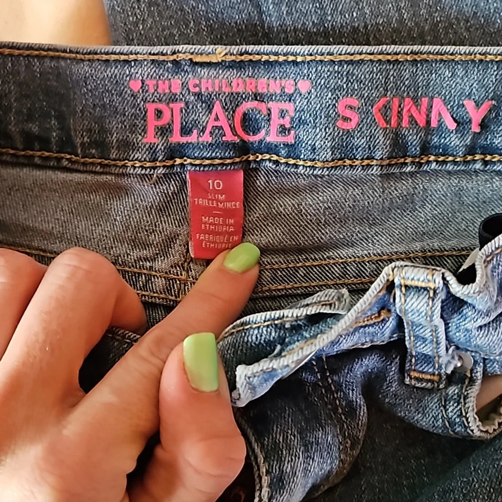The Childrens' Place Skinny Blue Denim Jeans - Picture 5 of 5